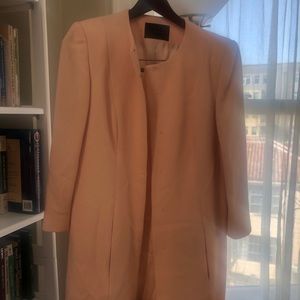 Misha Nonoo pink coat sample one of a kind sz S